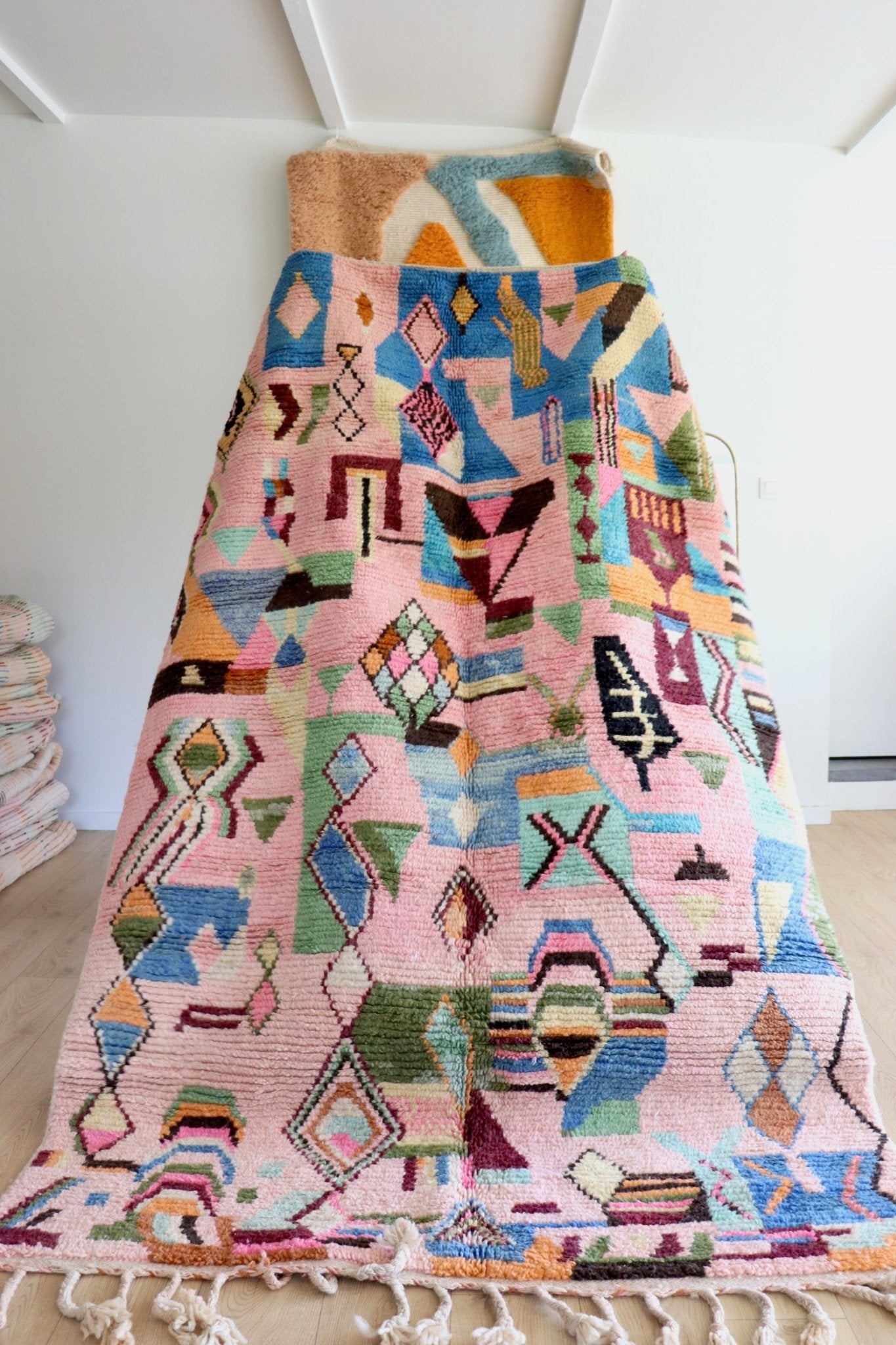 Boujaad Moroccan Colorful Rug (1093) 266x156 - Egypt - Tree of Colors