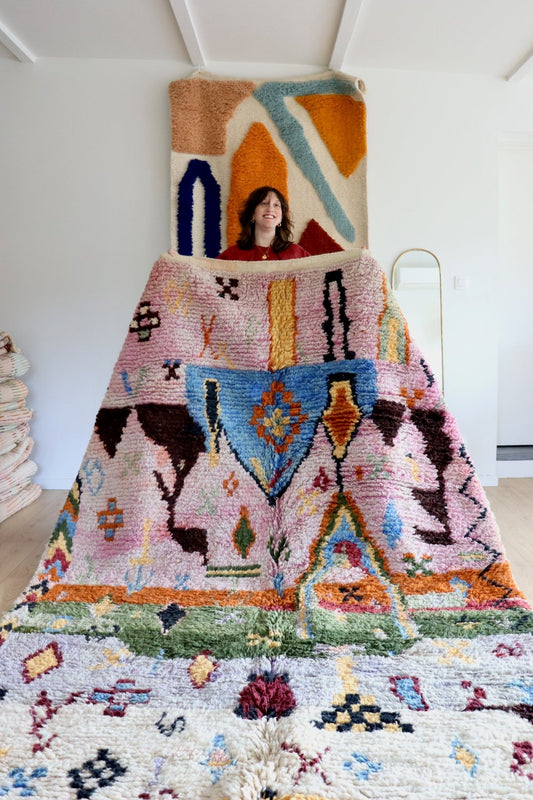 Boujaad Moroccan Colorful Rug (1118) 290x197 - Kasbah - Tree of Colors