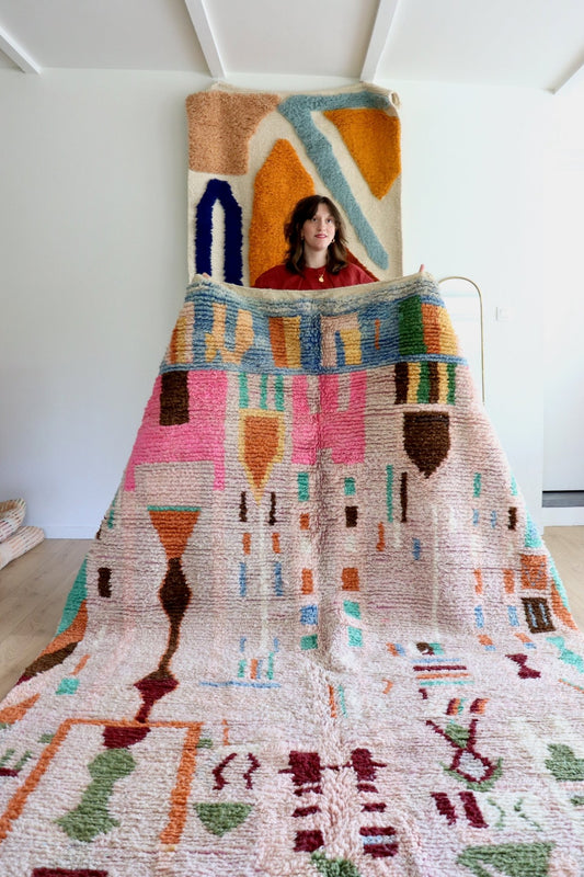 Boujaad Moroccan Colorful Rug (1122) 278x207 - Indiana - Tree of Colors