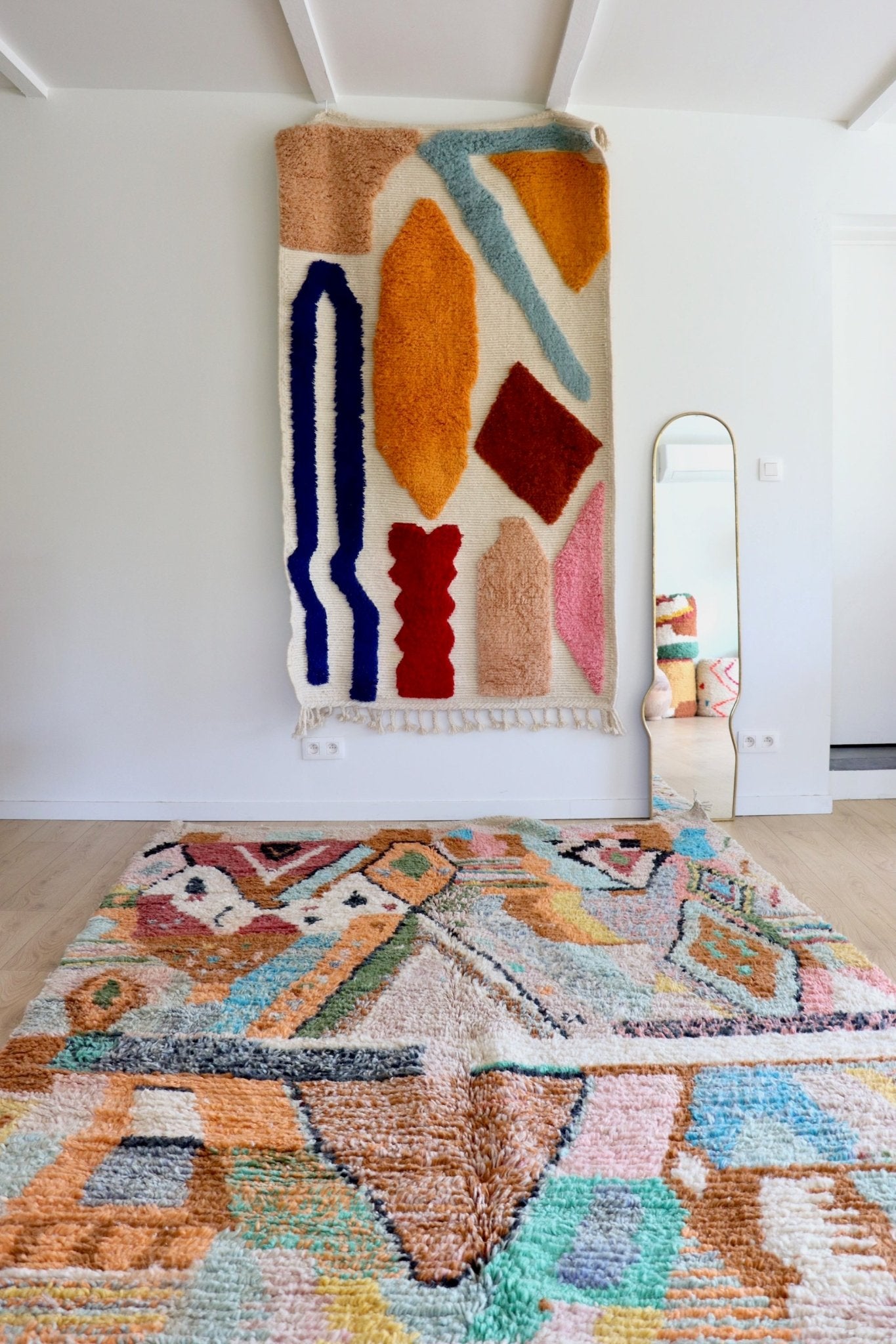 Boujaad Moroccan Colorful Rug (1123) 293x203 - Earth - Tree of Colors