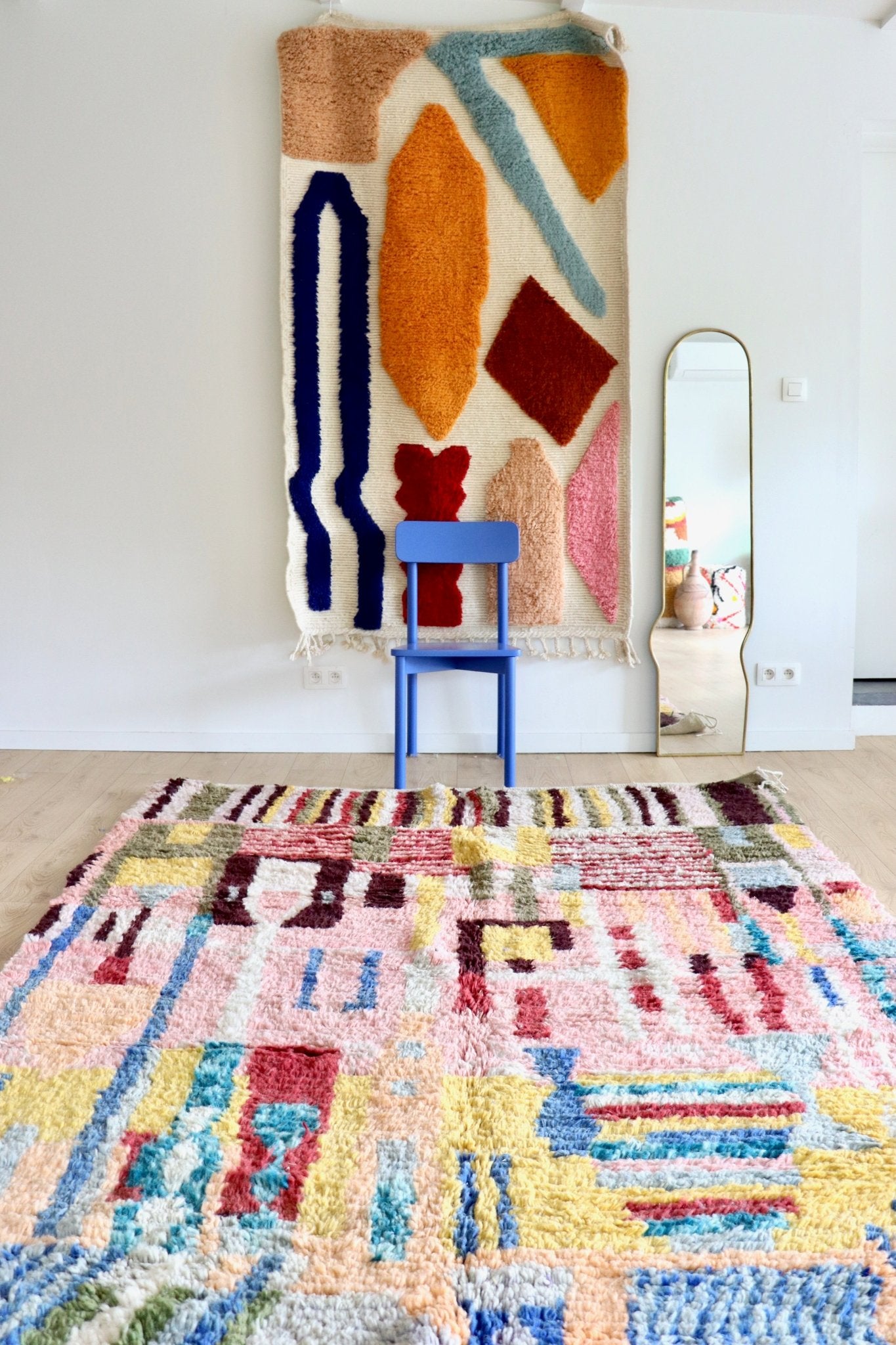 Boujaad Moroccan Colorful Rug (1168) 300x199 - Jade - Tree of Colors