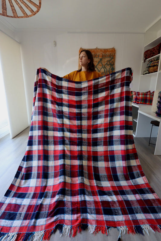 Haïk Berber Blanket (11) - Tree of Colors