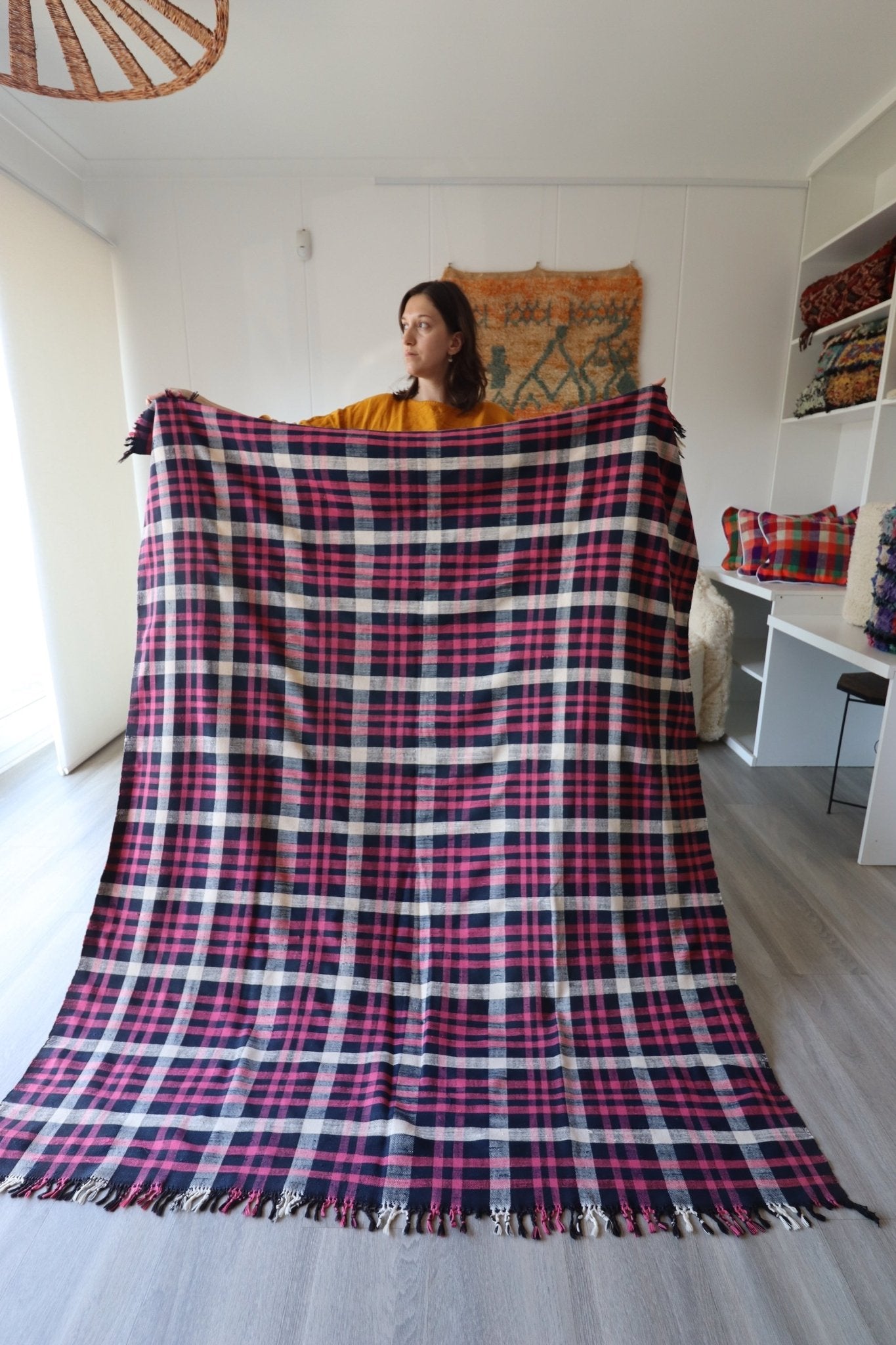 Haïk Berber Blanket (15) - Tree of Colors