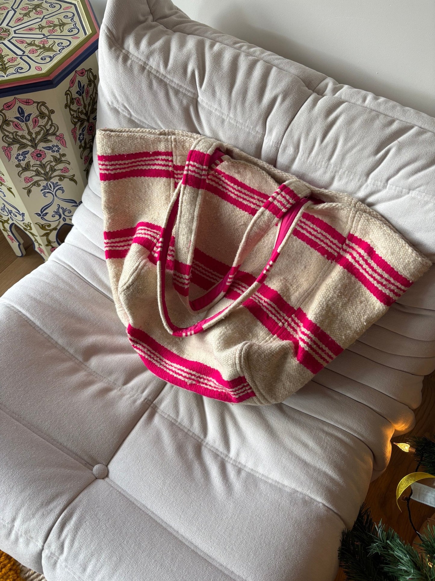 Handmade tote bag - Tree of Colors