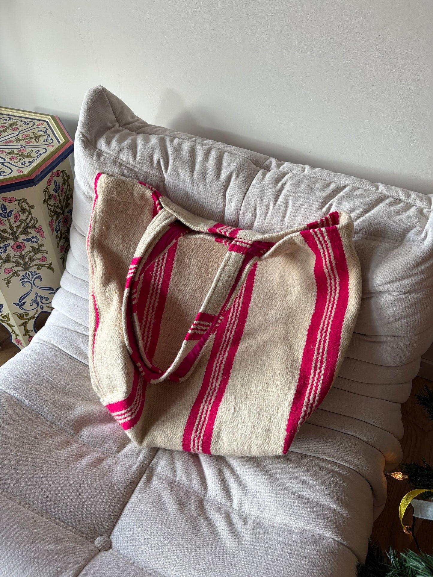 Handmade tote bag - Tree of Colors