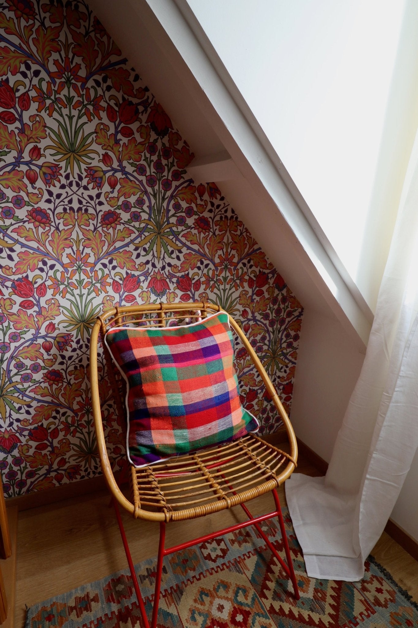 Moroccan Cotton Cushion - 45x45cm - Tree of Colors