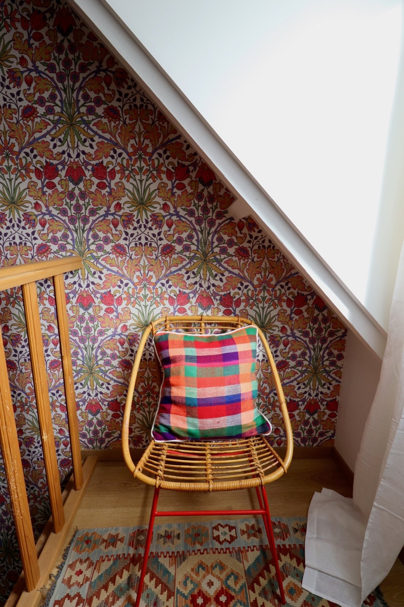 Moroccan Cotton Cushion - 45x45cm - Tree of Colors