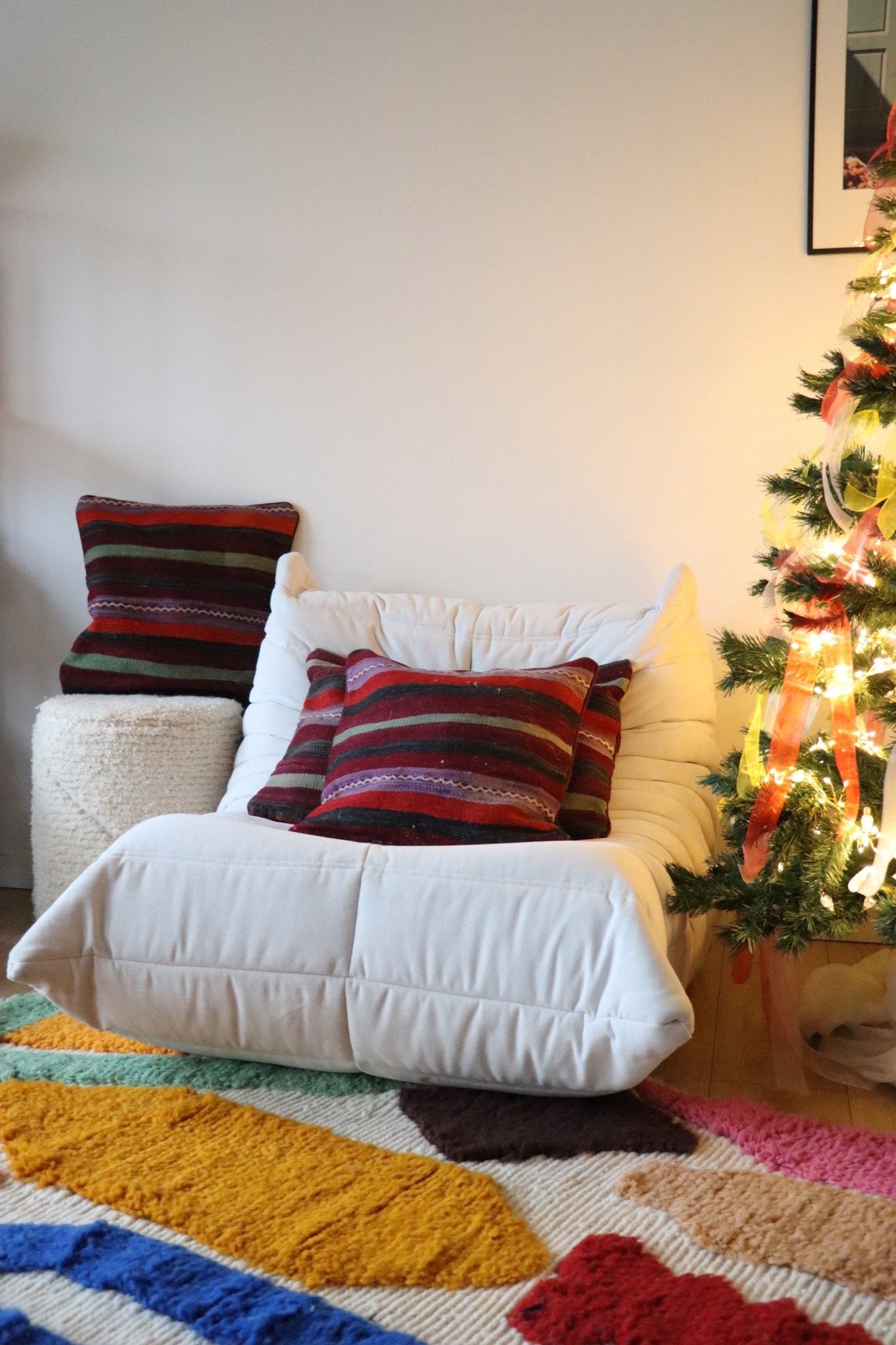 Moroccan Wool Cushion - 45x45cm - Tree of Colors