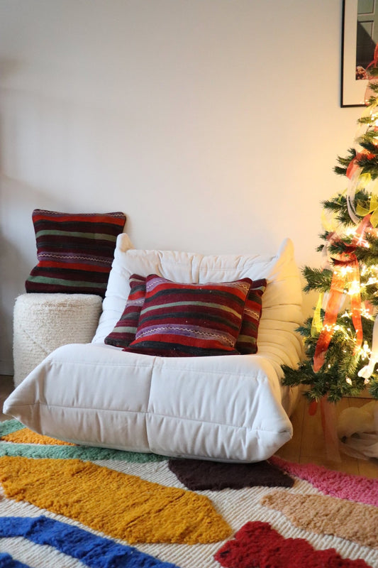 Moroccan Wool Cushion - 45x45cm - Tree of Colors