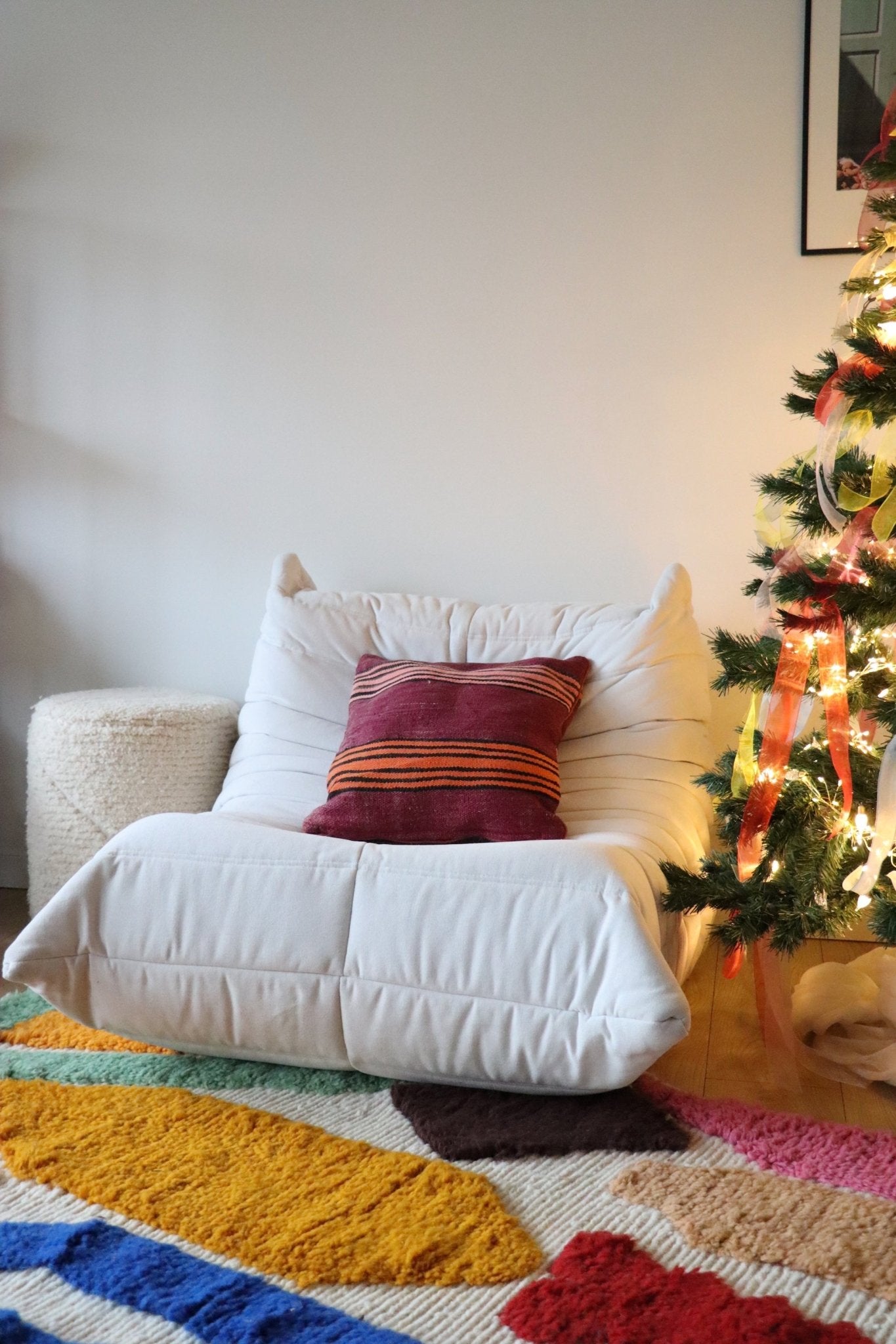 Moroccan Wool Cushion - 45x45cm - Tree of Colors