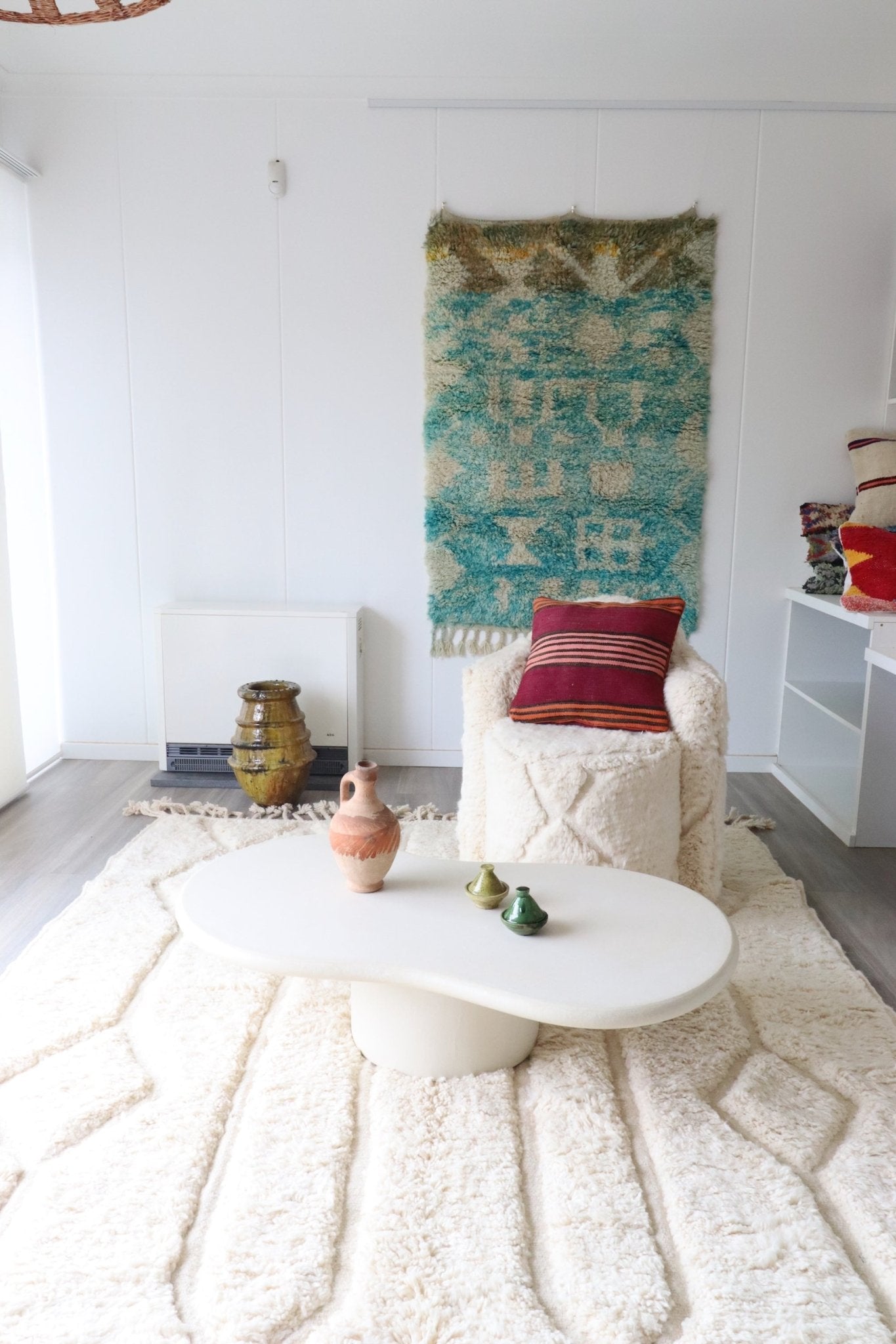 Moroccan Wool Cushion - 45x45cm - Tree of Colors