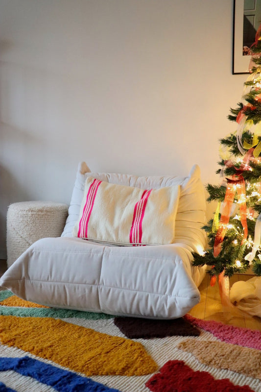 Moroccan Wool Cushion - 60x40cm - Tree of Colors