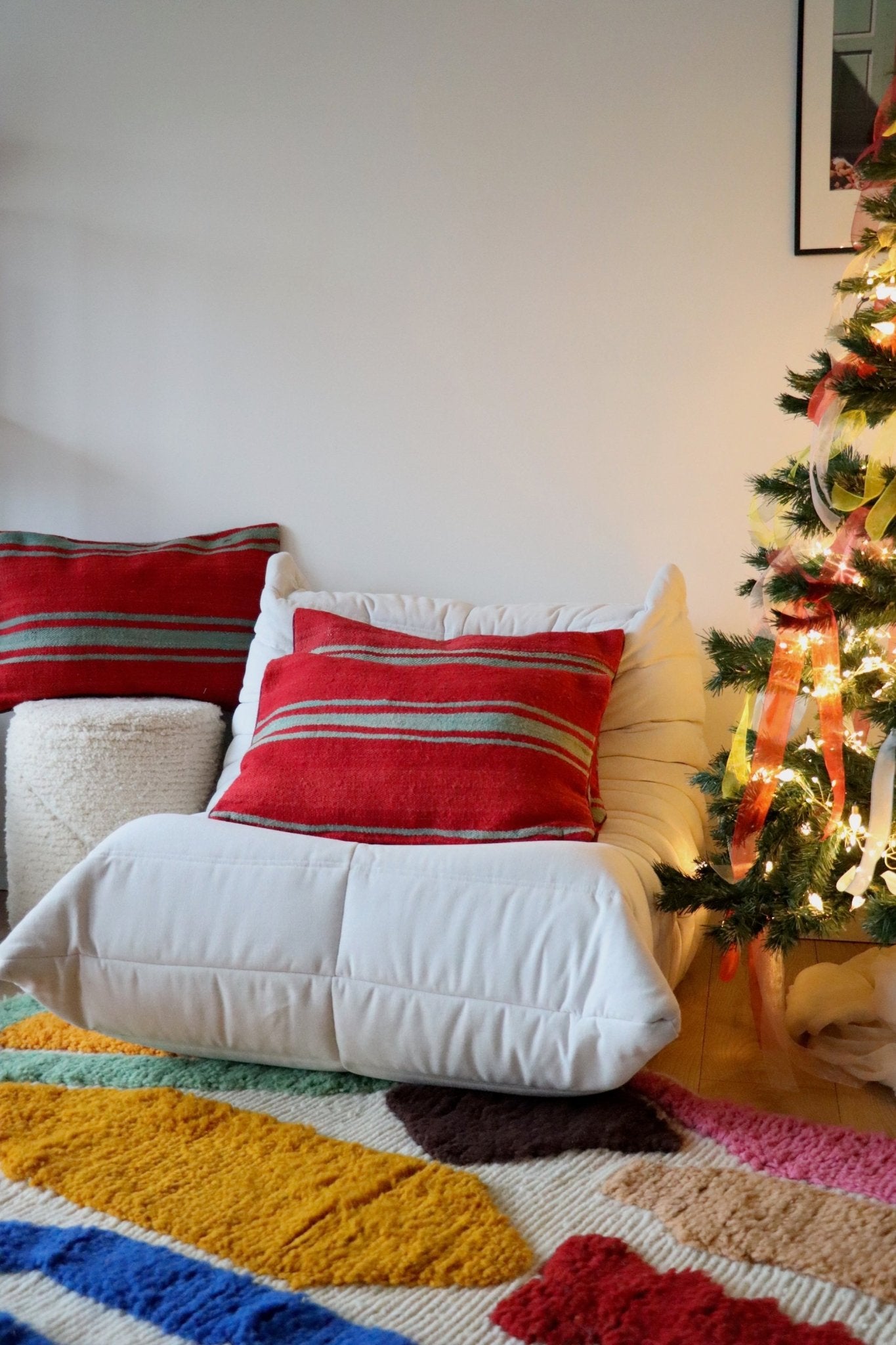 Moroccan Wool Cushion - 60x40cm - Tree of Colors