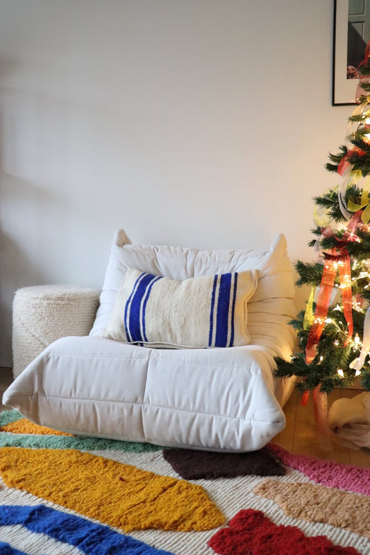 Moroccan Wool Cushion - 60x40cm - Tree of Colors