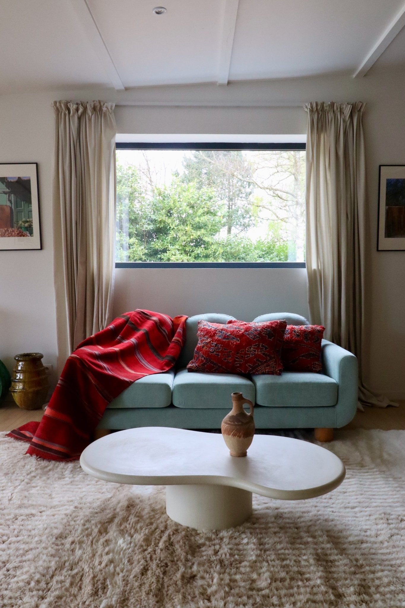 Moroccan Wool Cushion - 60x40cm - Tree of Colors