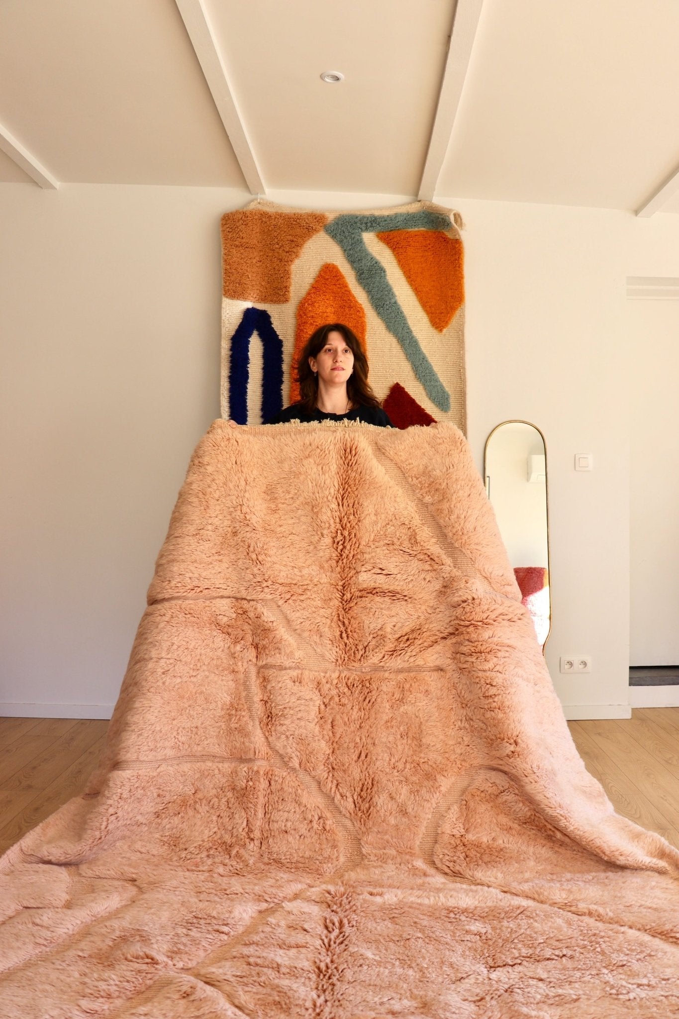 Mrirt Moroccan Rug (1070) 313x212cm - Rivers - Tree of Colors