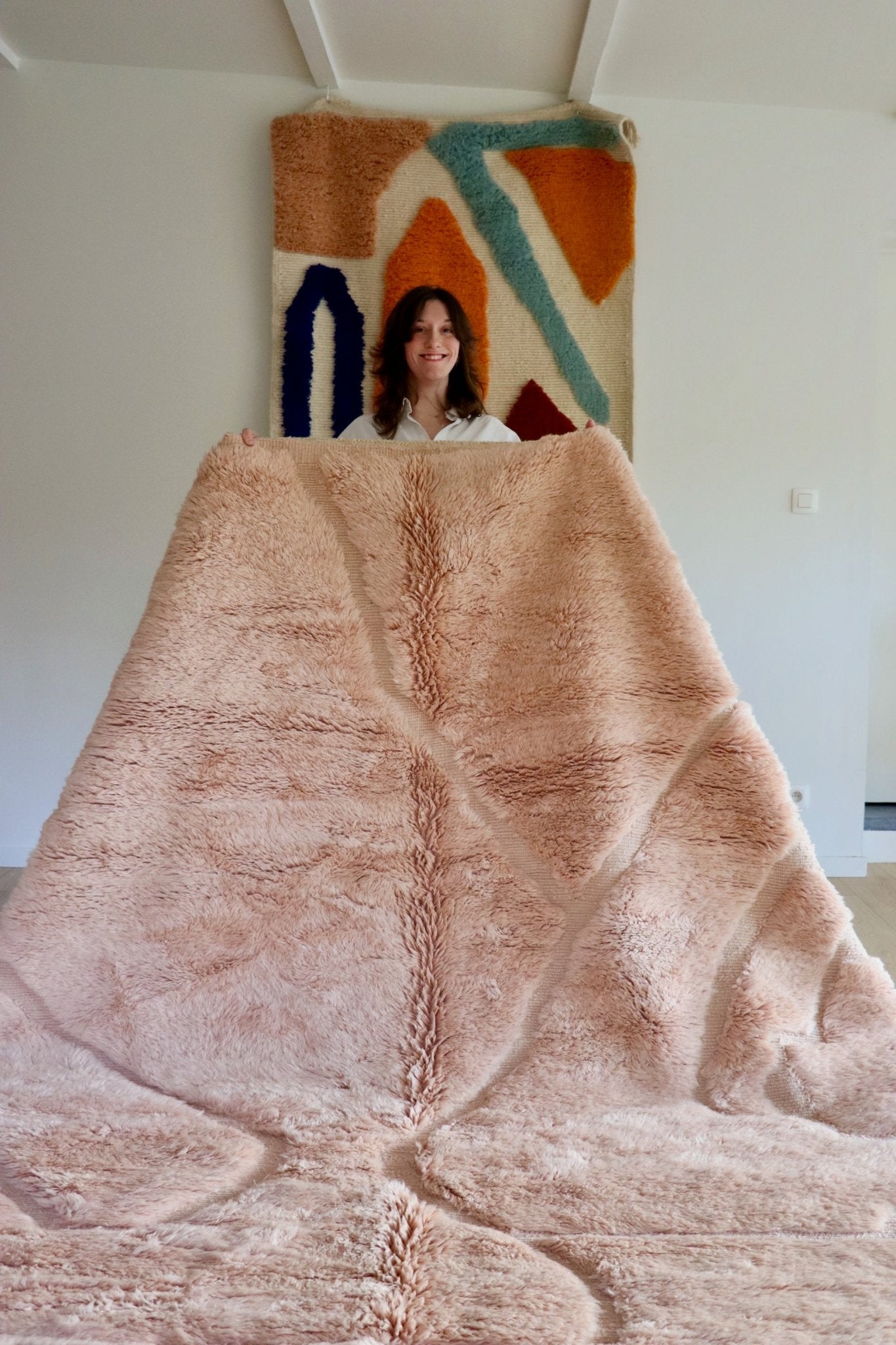 Mrirt Moroccan Rug (1070) 313x212cm - Rivers - Tree of Colors