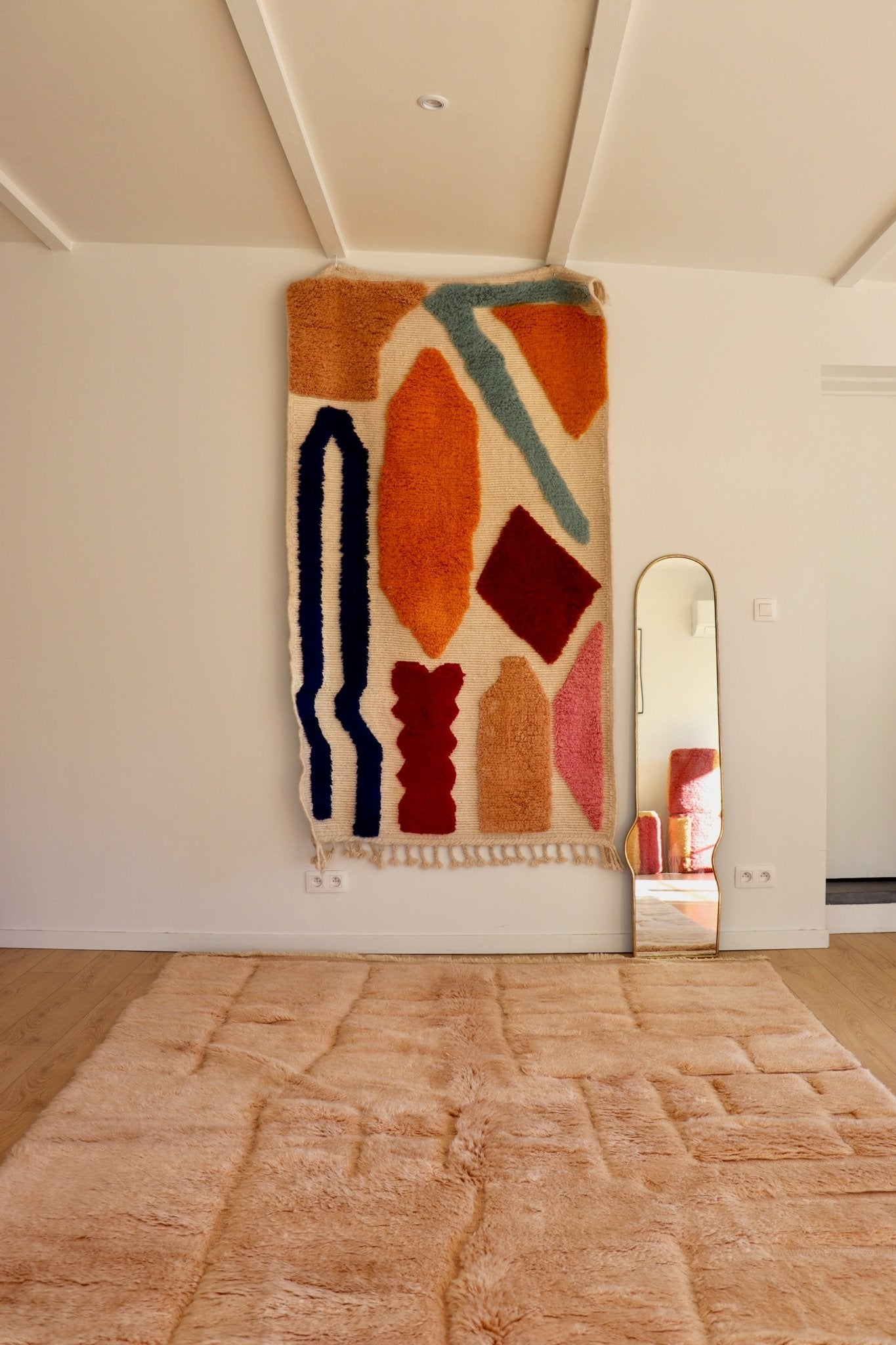 Mrirt Moroccan Rug (1071) 303x211cm - Sunset in Merzouga - Tree of Colors