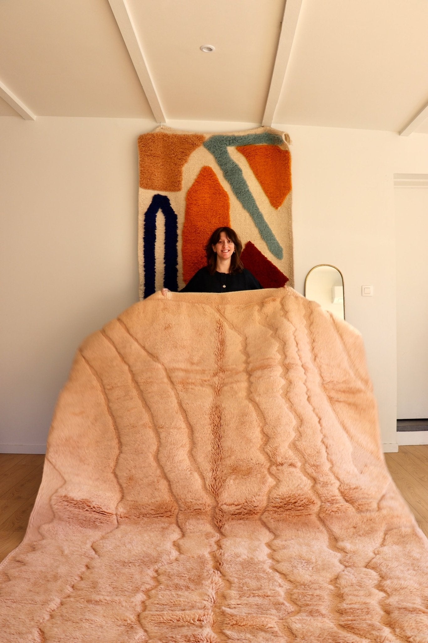 Mrirt Moroccan Rug (1072) 298x202cm - Canyon - Tree of Colors