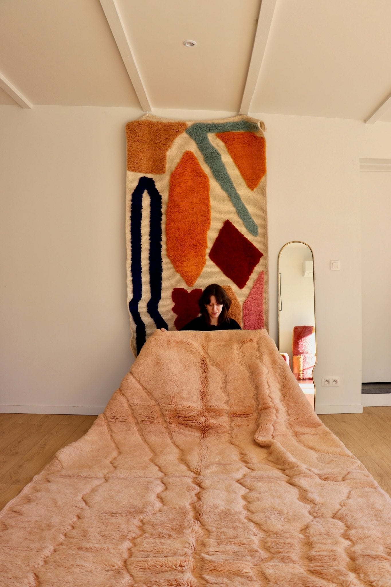 Mrirt Moroccan Rug (1072) 298x202cm - Canyon - Tree of Colors