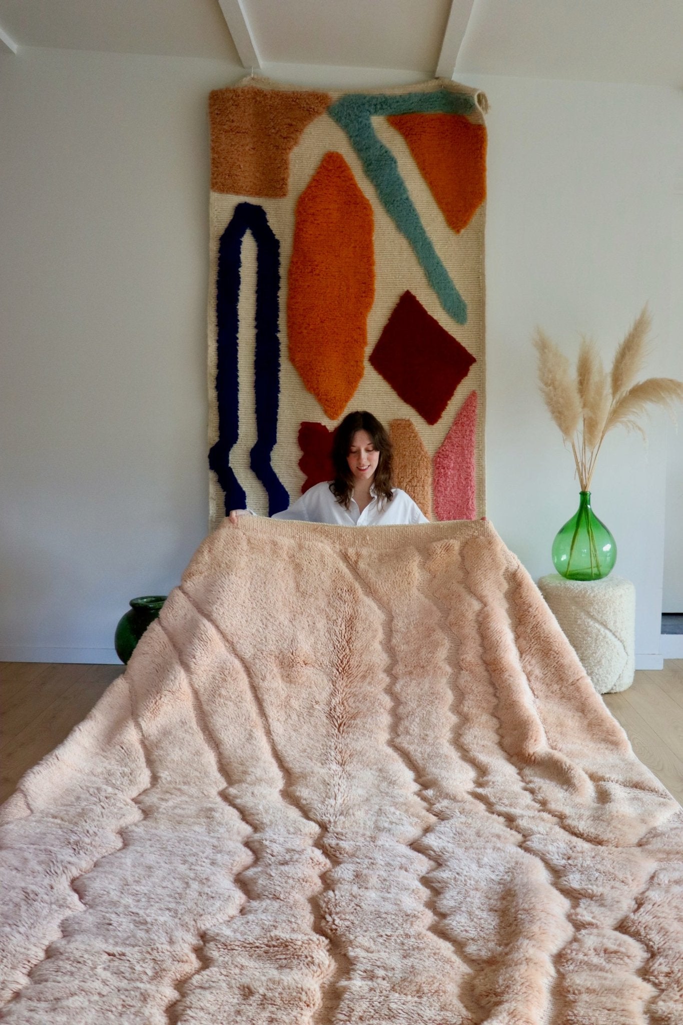 Mrirt Moroccan Rug (1072) 298x202cm - Canyon - Tree of Colors