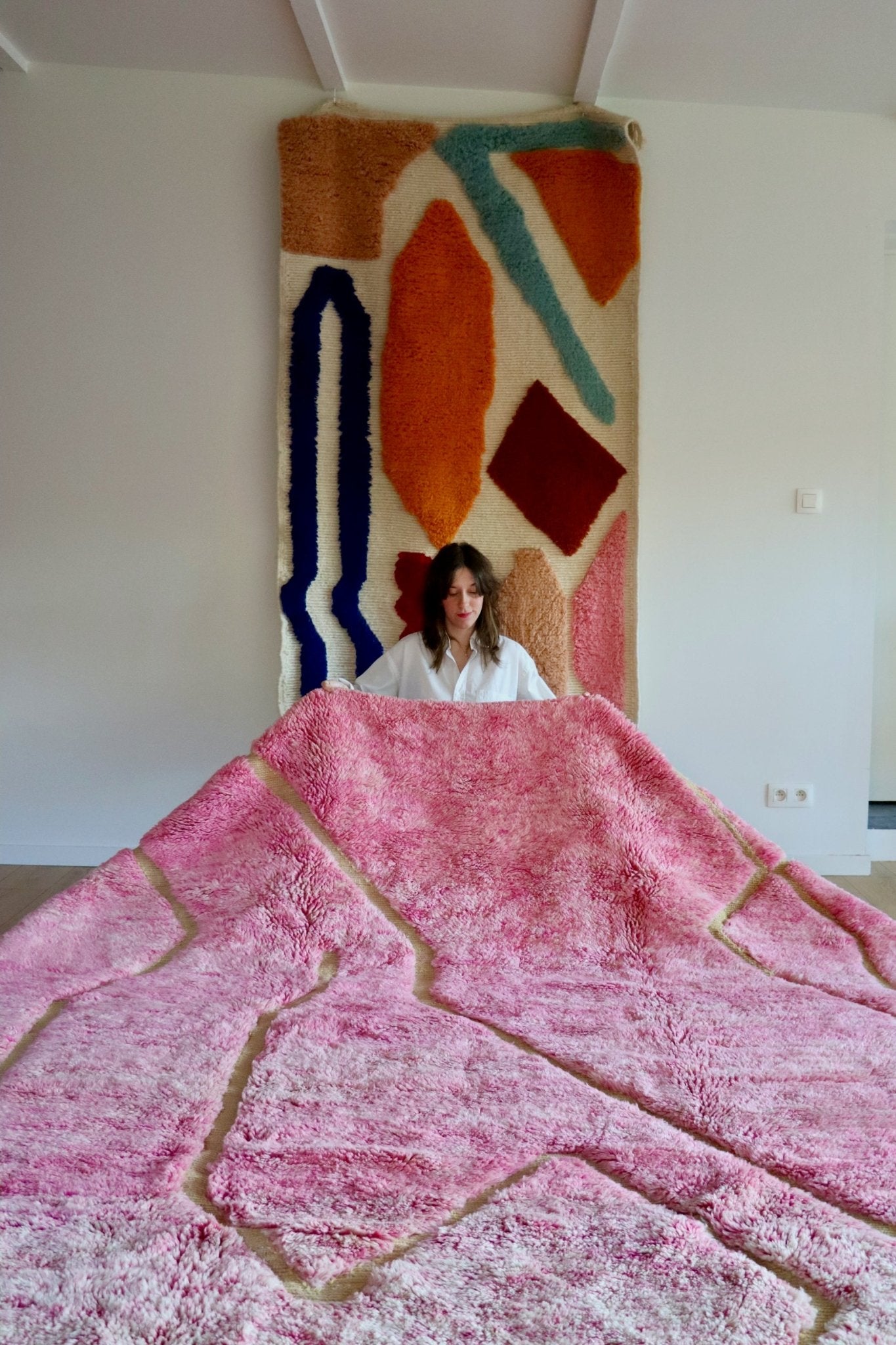 Mrirt Moroccan Rug (1074) 342x262cm - Girl Power - Tree of Colors