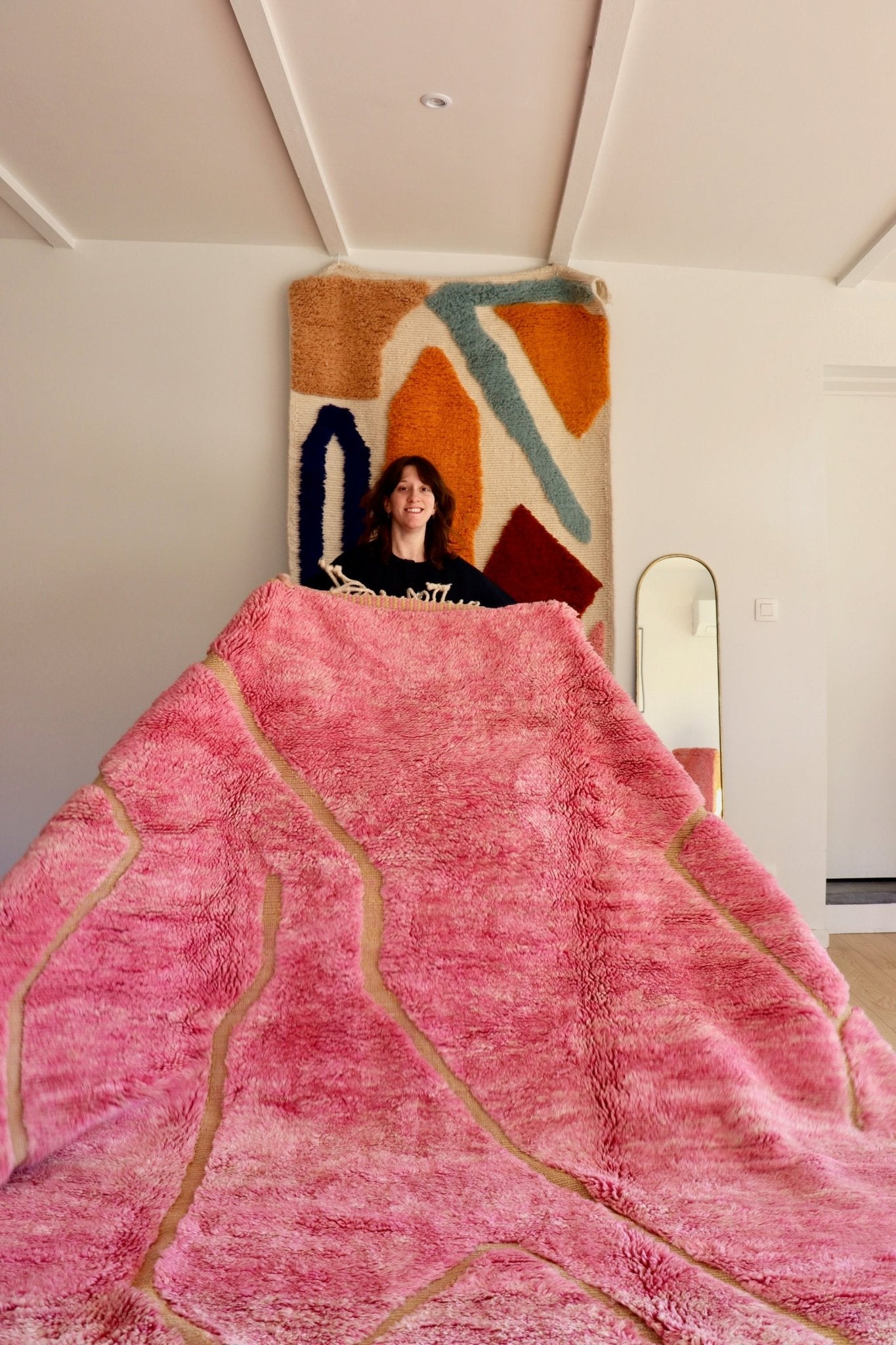 Mrirt Moroccan Rug (1074) 342x262cm - Girl Power - Tree of Colors