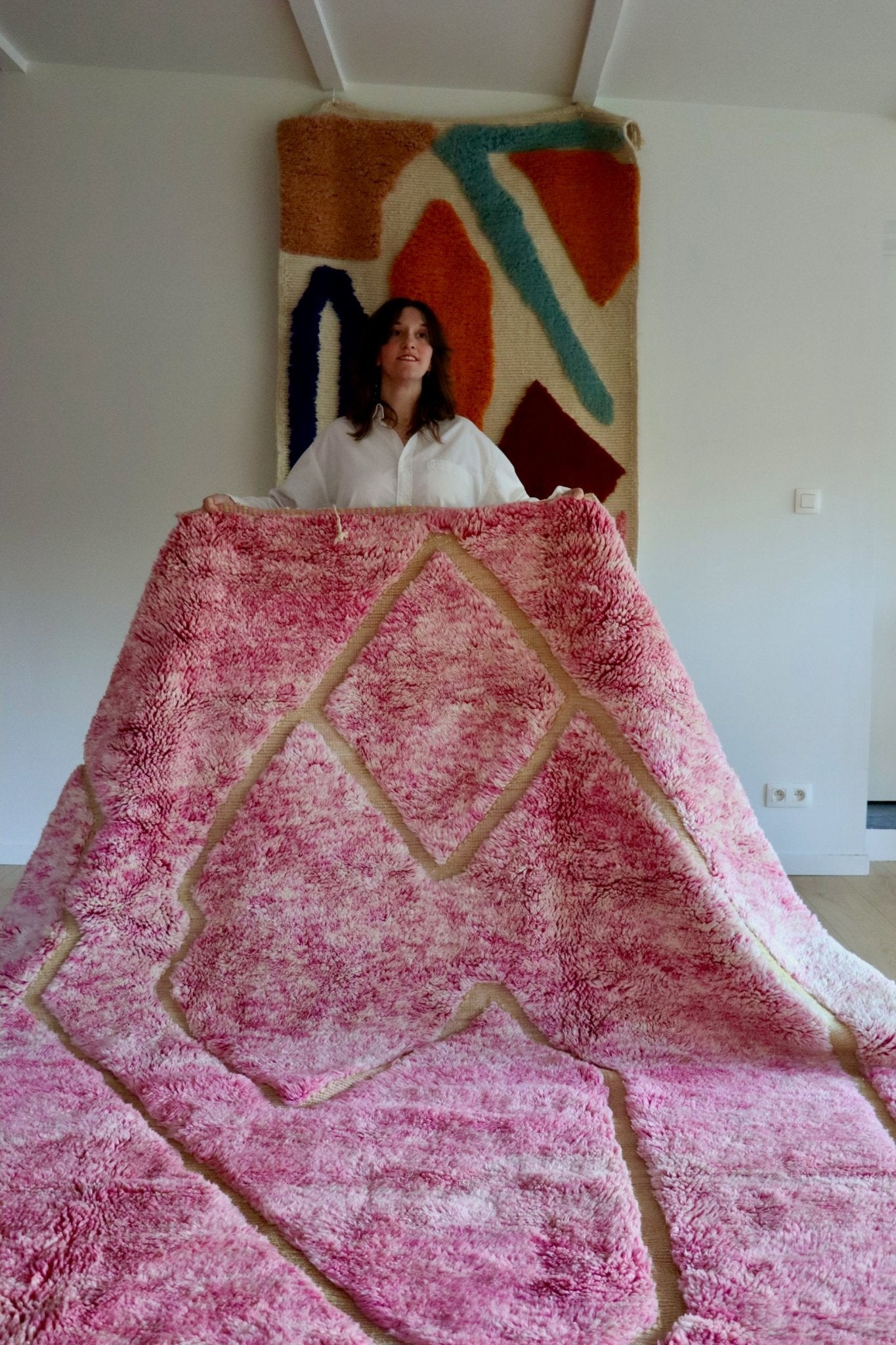 Mrirt Moroccan Rug (1074) 342x262cm - Girl Power - Tree of Colors