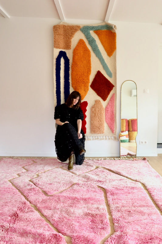 Mrirt Moroccan Rug (1074) 342x262cm - Girl Power - Tree of Colors