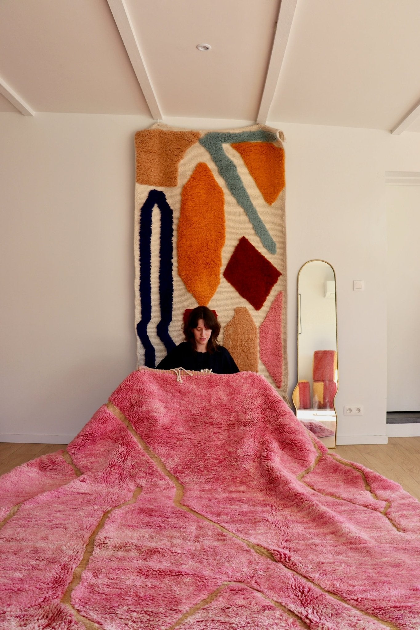 Mrirt Moroccan Rug (1074) 342x262cm - Girl Power - Tree of Colors