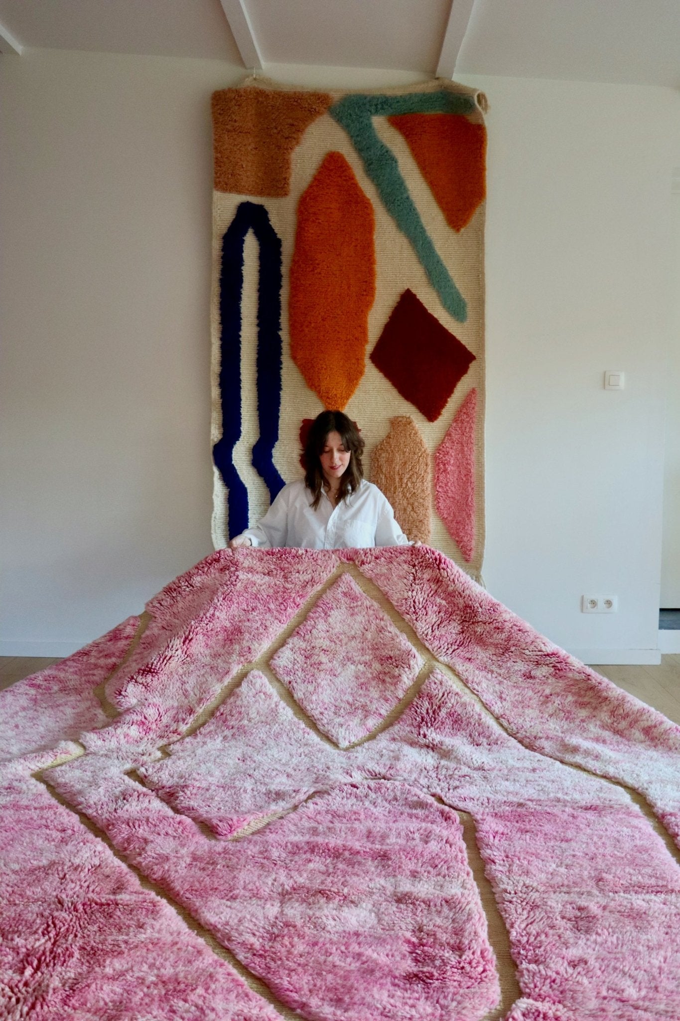 Mrirt Moroccan Rug (1074) 342x262cm - Girl Power - Tree of Colors