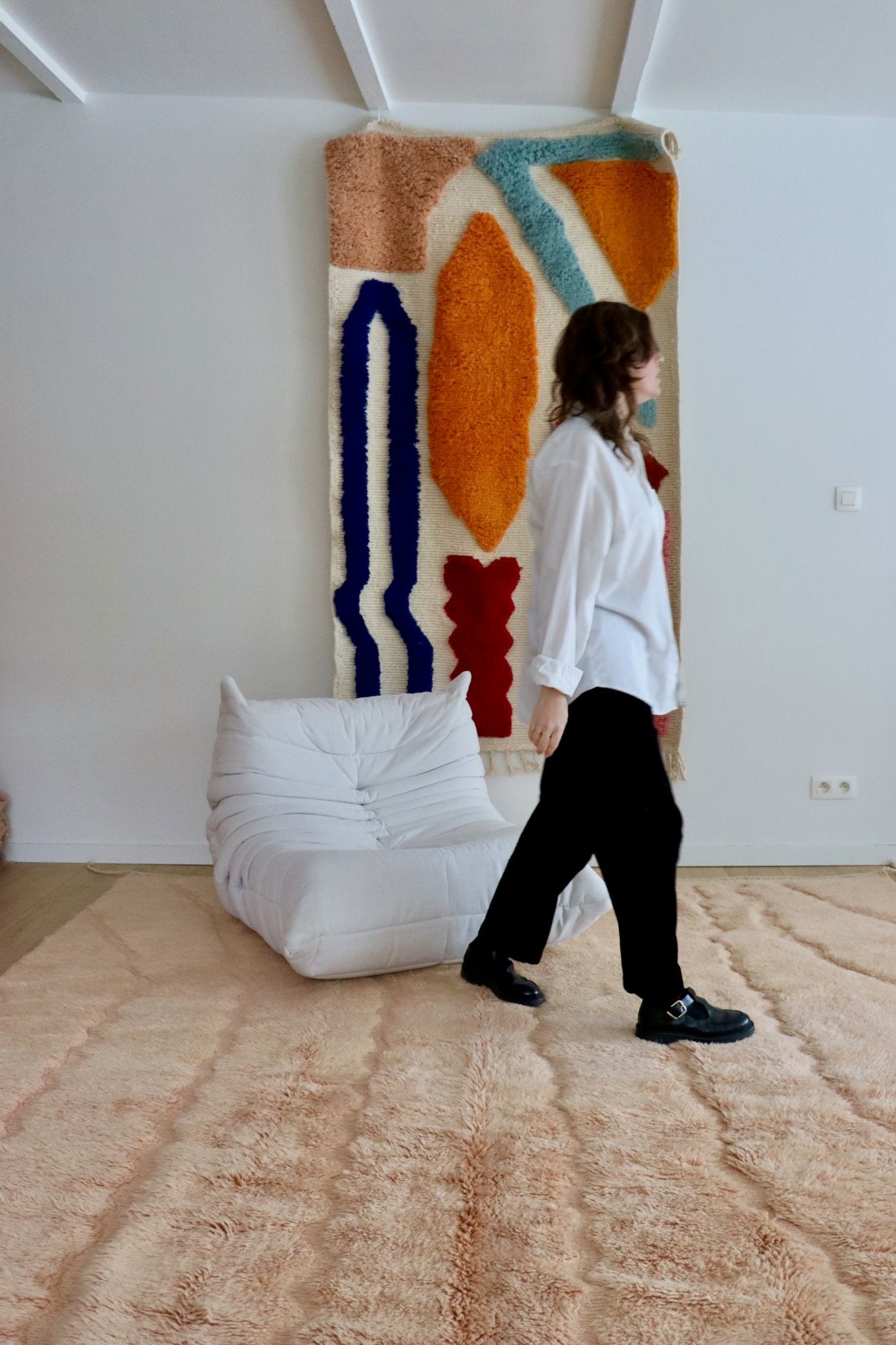 Mrirt Moroccan Rug (1075) 361x264cm - Electrifying - Tree of Colors