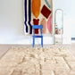 Mrirt Moroccan Rug (1174) 300x210cm - Sand - Tree of Colors