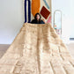 Mrirt Moroccan Rug (1174) 300x210cm - Sand - Tree of Colors
