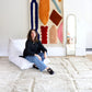 Mrirt Moroccan Rug (1180) 367x300cm - Champagne - Tree of Colors
