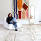 Mrirt Moroccan Rug (1180) 367x300cm - Champagne - Tree of Colors