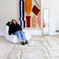 Mrirt Moroccan Rug (1180) 367x300cm - Champagne - Tree of Colors