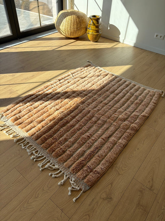 Mrirt Moroccan Rug (831) 155x127cm - Star - Tree of Colors