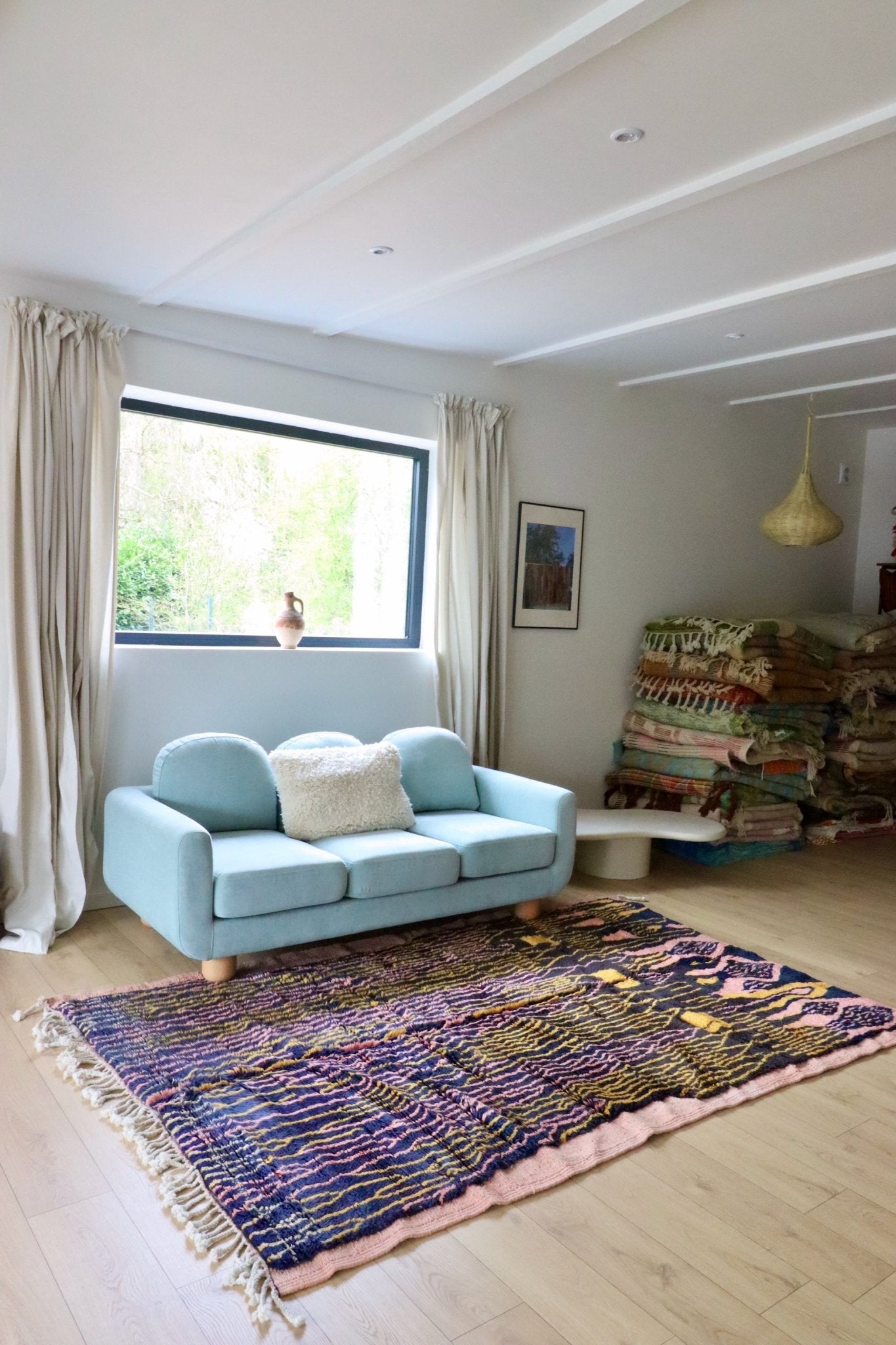 Mrirt Moroccan Rug (886) 259x169cm - City lights - Tree of Colors