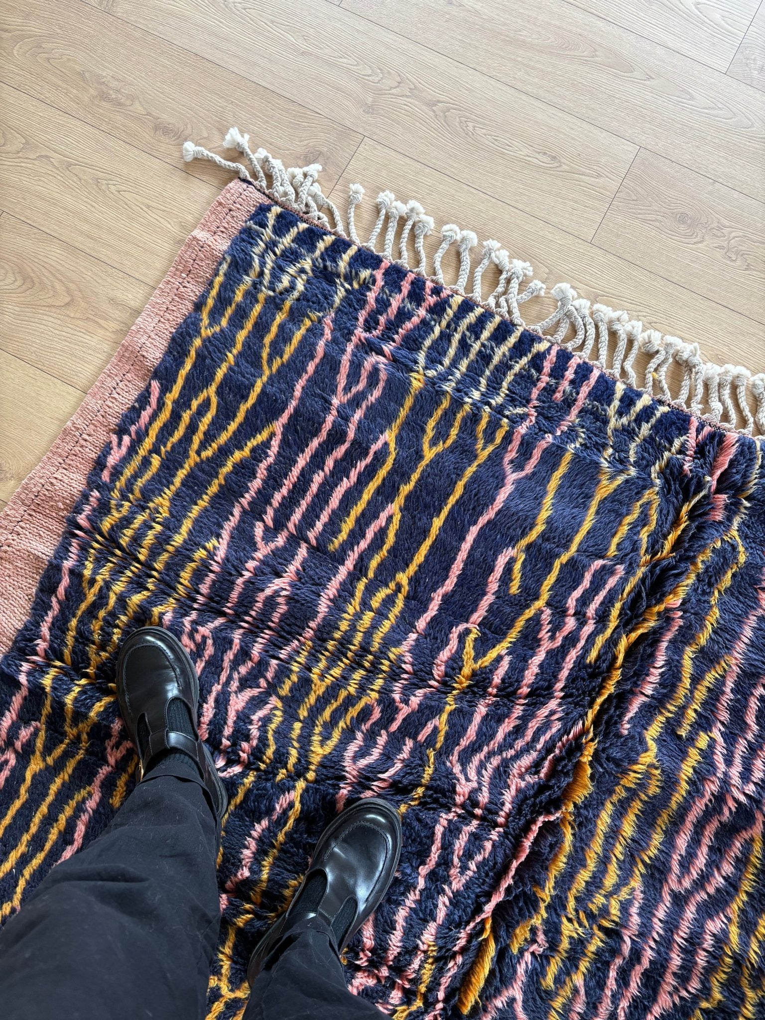 Mrirt Moroccan Rug (886) 259x169cm - City lights - Tree of Colors