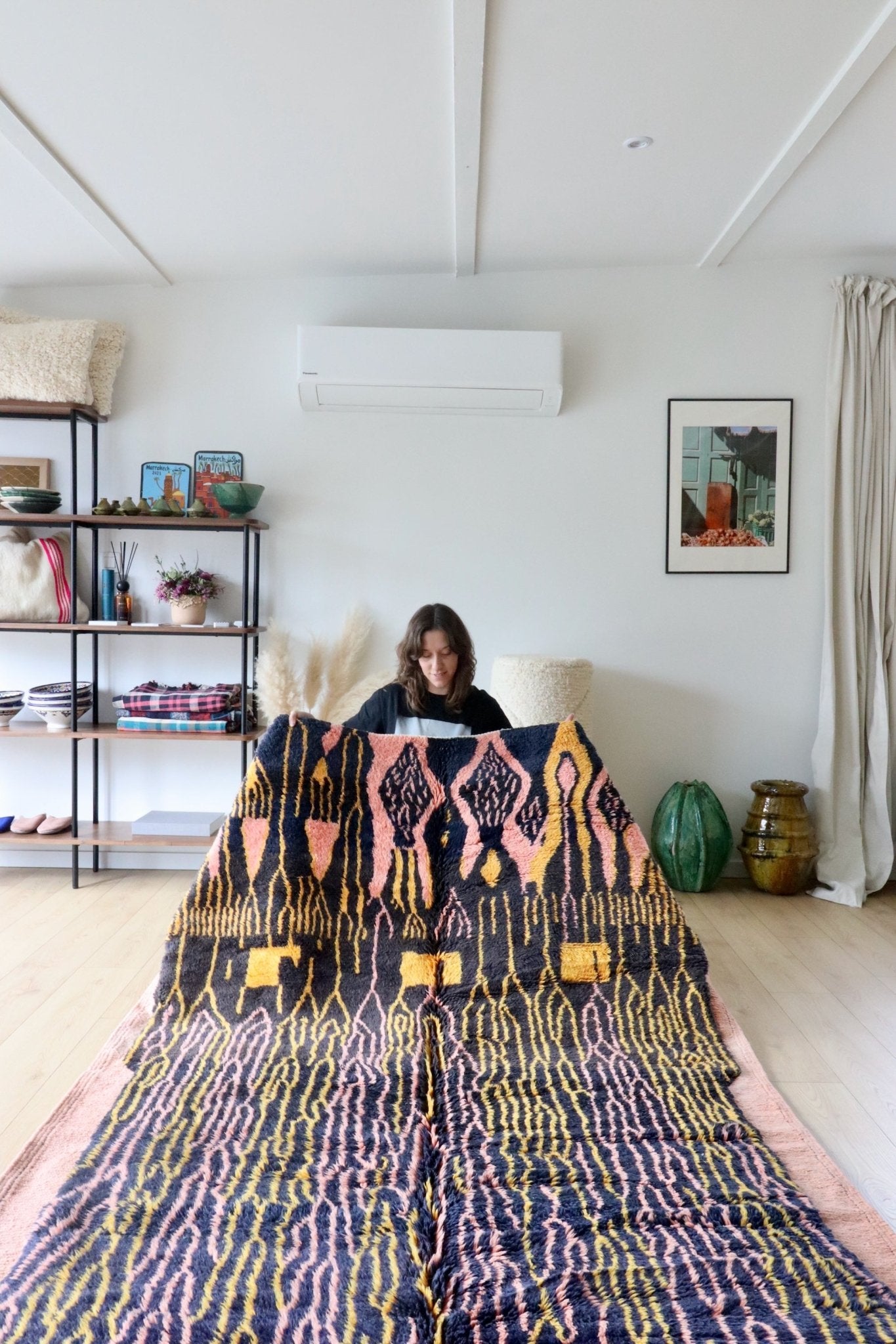 Mrirt Moroccan Rug (886) 259x169cm - City lights - Tree of Colors