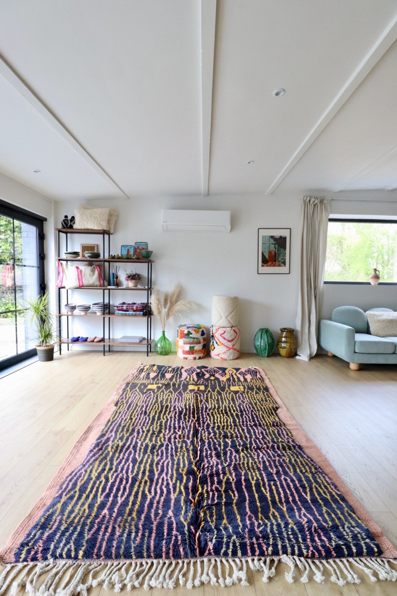 Mrirt Moroccan Rug (886) 259x169cm - City lights - Tree of Colors