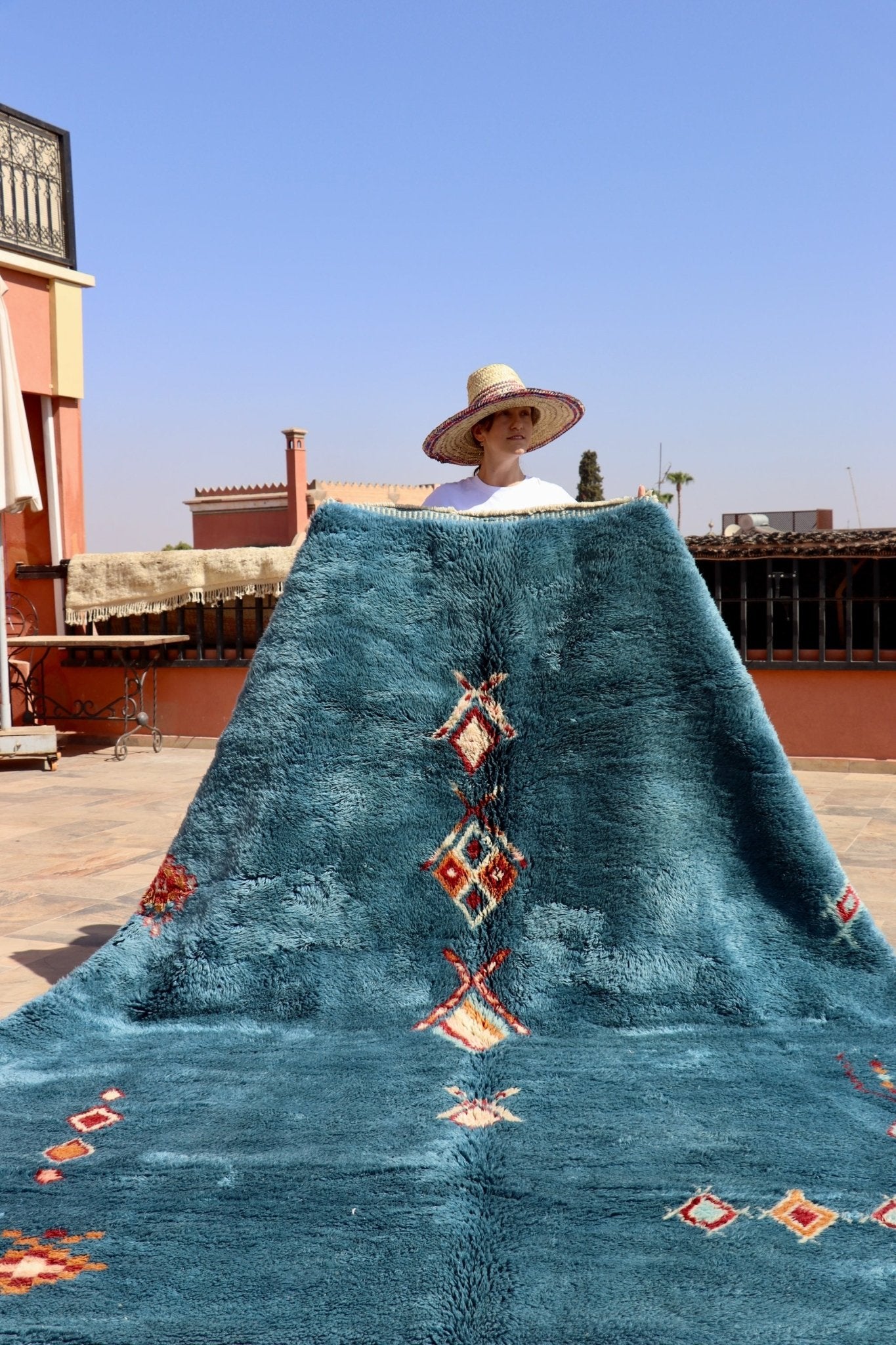 Mrirt Moroccan Rug (980) 297x255cm - Venice - Tree of Colors