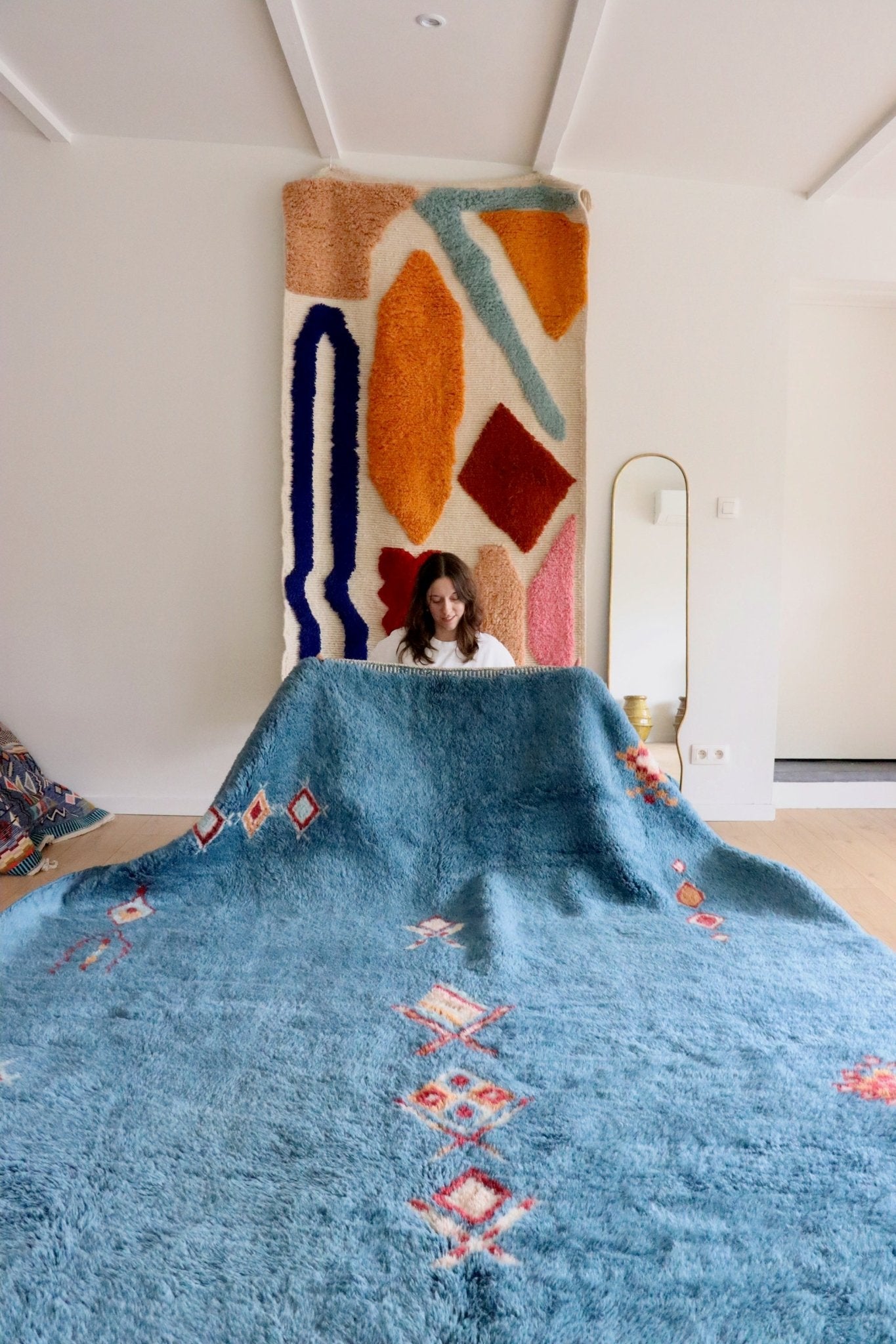 Mrirt Moroccan Rug (980) 297x255cm - Venice - Tree of Colors