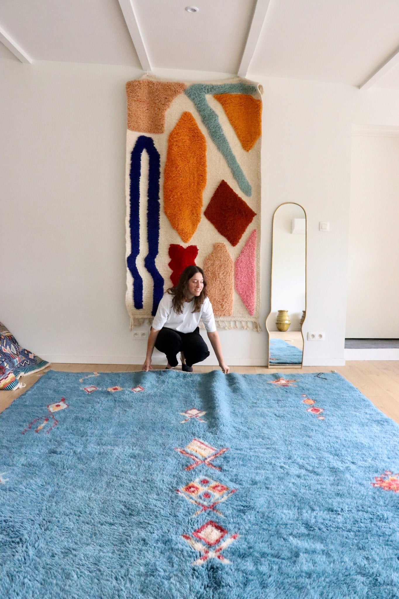 Mrirt Moroccan Rug (980) 297x255cm - Venice - Tree of Colors