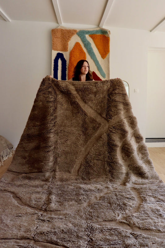 Mrirt Moroccan Rug (992) 346x227cm - Sabi Sands - Tree of Colors