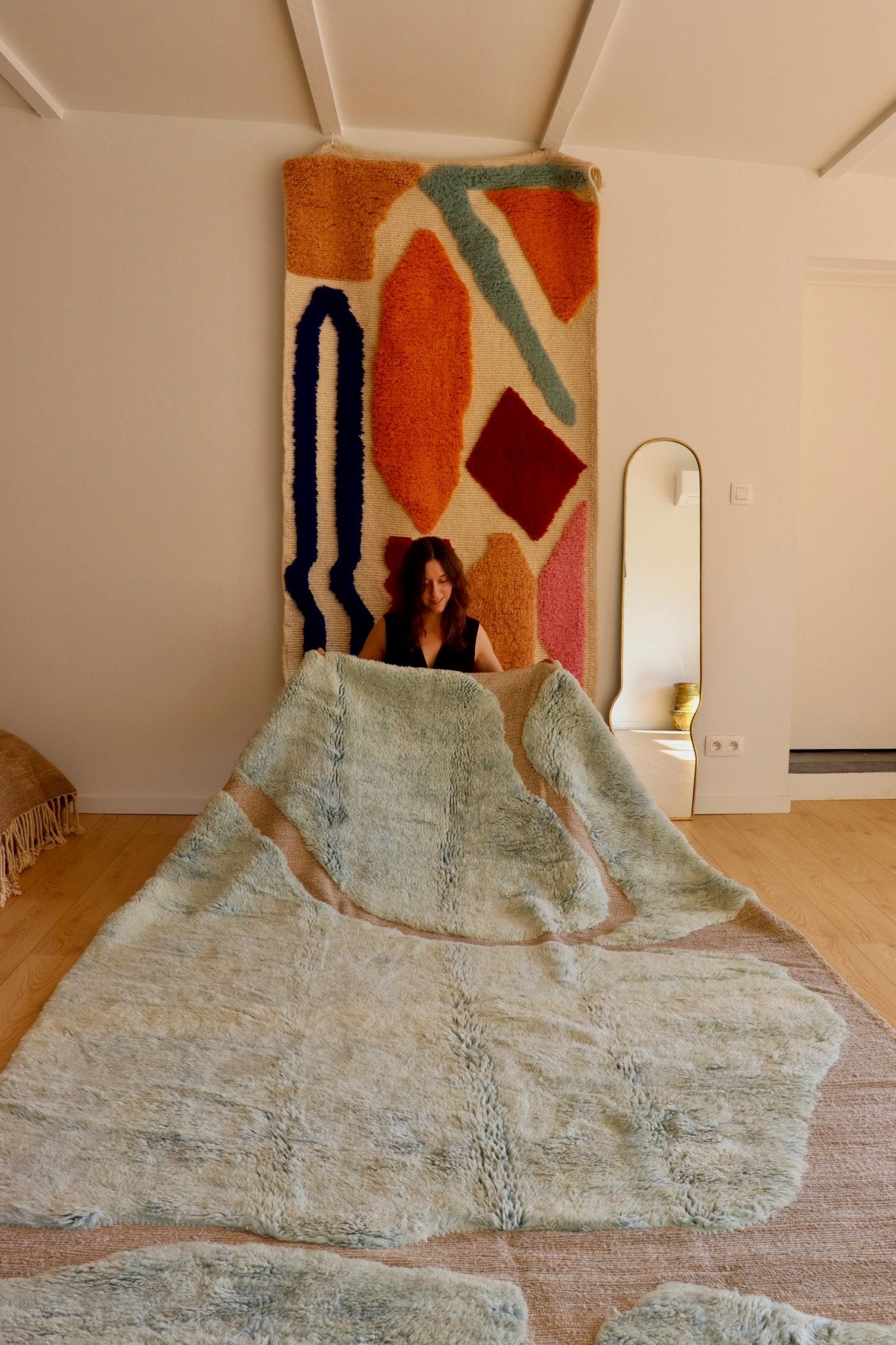 Mrirt Moroccan Rug (993) 320x198cm - Tea Time - Tree of Colors