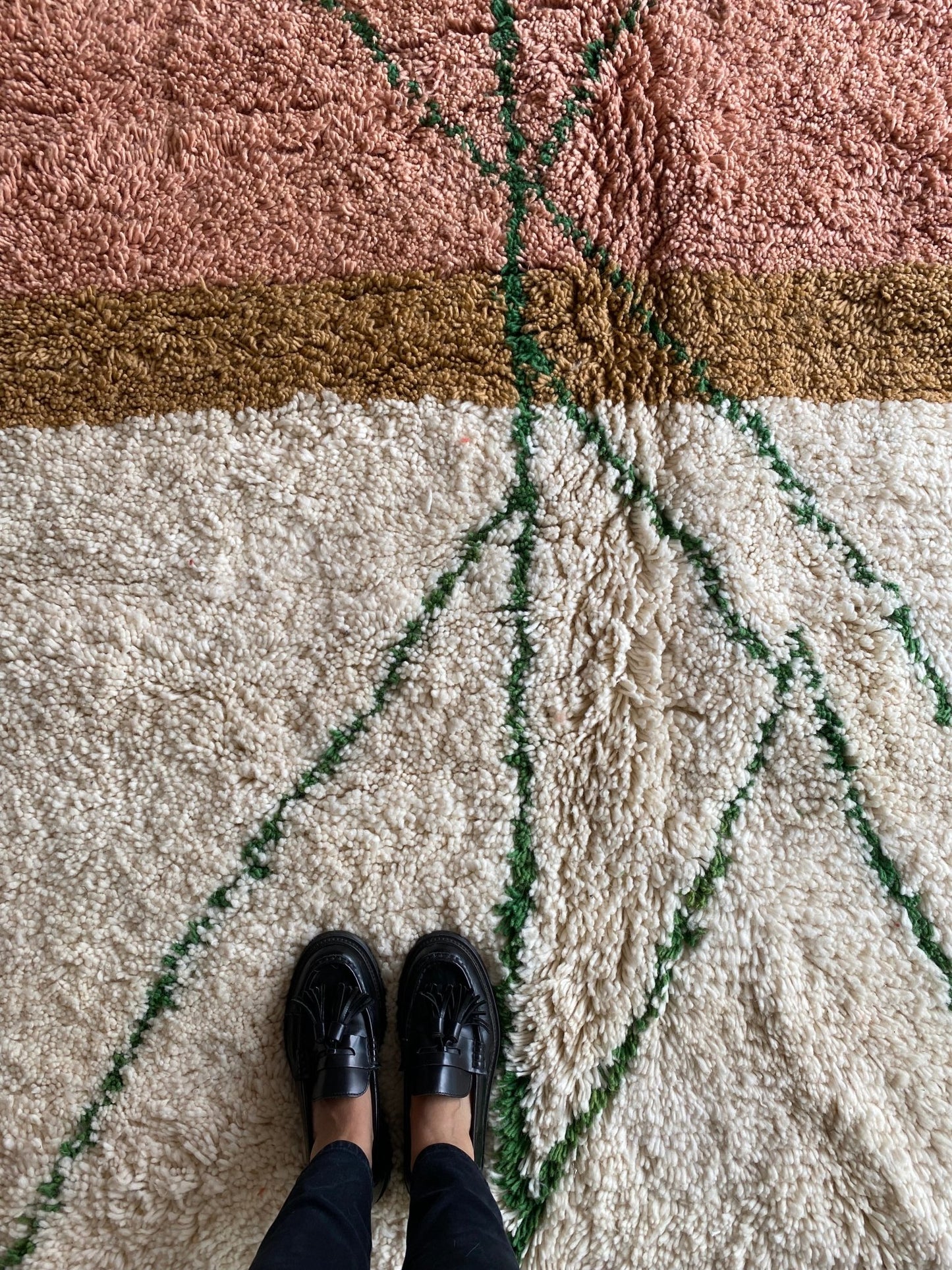 Terracotta Berber Rug made to order (6) - Tree of Colors