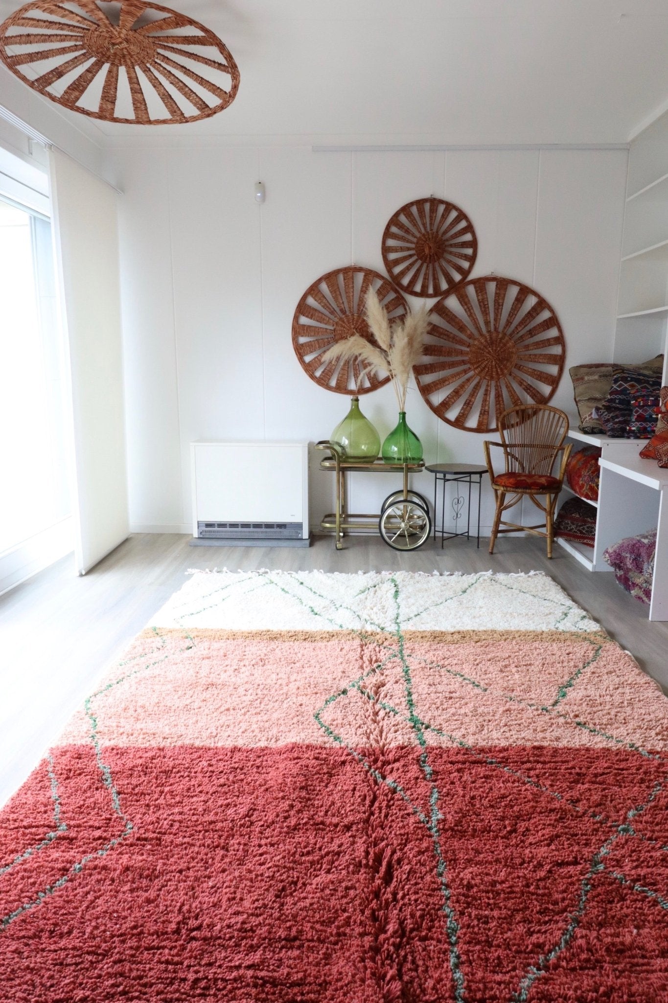 Terracotta Berber Rug made to order (6) - Tree of Colors