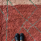 Terracotta Berber Rug made to order (6) - Tree of Colors
